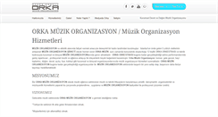 Desktop Screenshot of orkamuzikorganizasyon.com