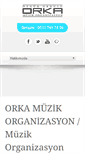 Mobile Screenshot of orkamuzikorganizasyon.com